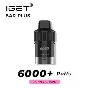 Apple Grape IGET Bar Plus Pod 6000 Puffs