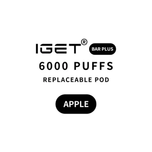 IGET Bar Plus Pod 2.0 6000 Puffs - Apple