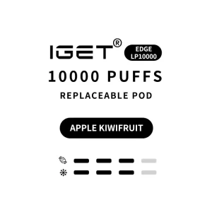 Apple Kiwifruit - IGET EDGE Pod 10000 Puffs