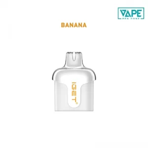 Banana - IGET Halo Prefilled Pod 3000 Puffs