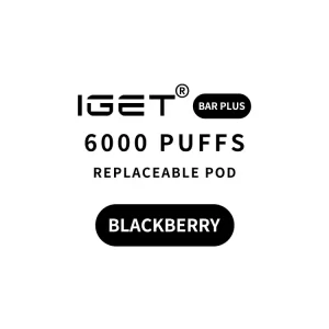 IGET Bar Plus Pod 2.0 6000 Puffs - Blackberry
