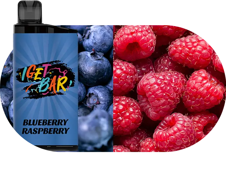 Blueberry Raspberry IGET Bar