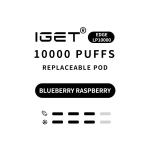 Blueberry Raspberry - IGET EDGE Pod 10000 Puffs