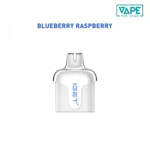 Blueberry Raspberry - IGET Halo Prefilled Pod 3000 Puffs 