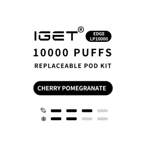 Cherry Pomegranate - IGET EDGE Kit 10000 Puffs