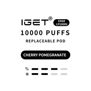 Cherry Pomegranate - IGET EDGE Pod 10000 Puffs