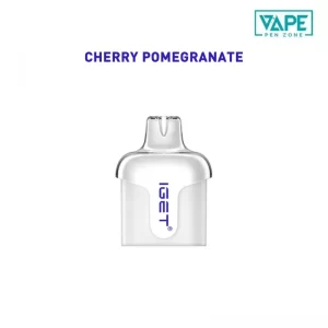 Cherry Pomegranate - IGET Halo Prefilled Pod 3000 Puffs 