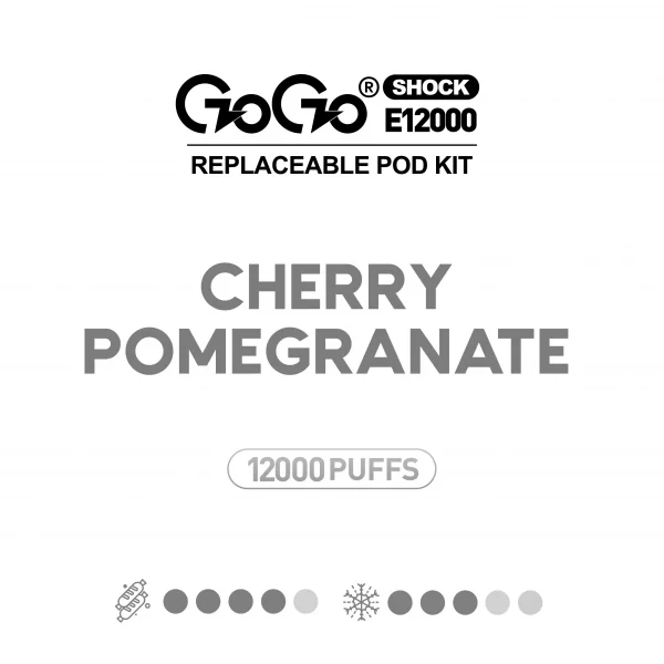 Cherry Pomegranate GOGO Shock E12000 Kit