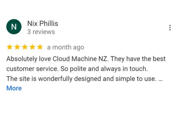 Cloud Machine NZ Vape Shop Review 3