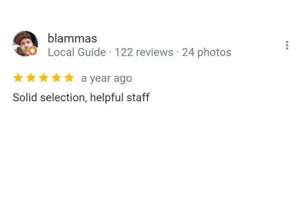 Customer Review: Blammas