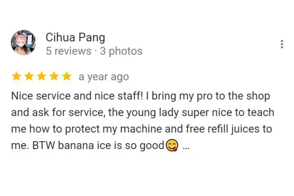 Customer Reviews: Cihua Pang