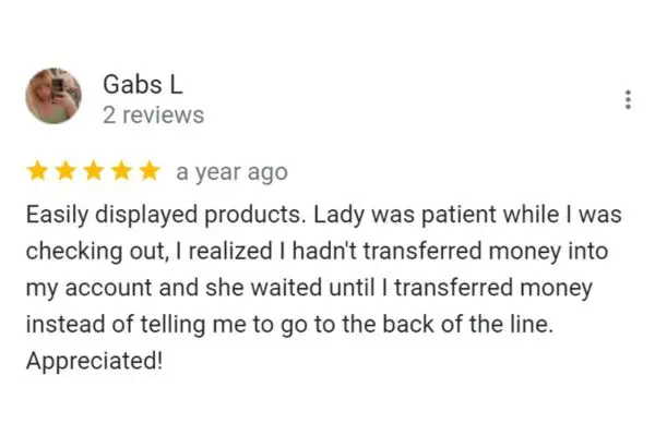 Customer Review: Gabs L