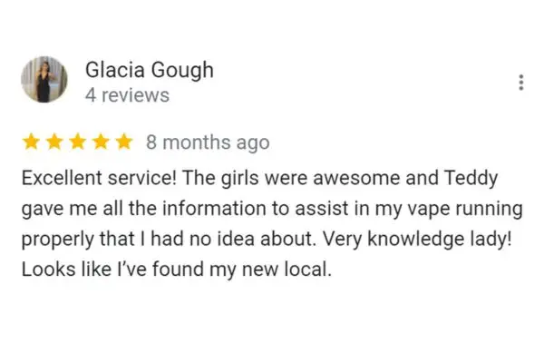 Customer Review: Glacia Gough
