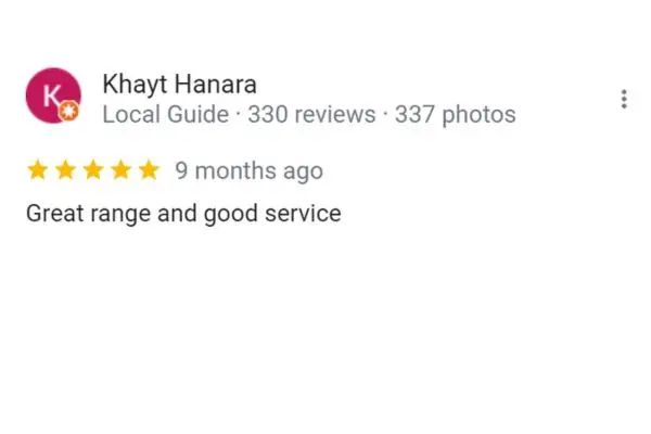 Customer Review: Khayt Hanara