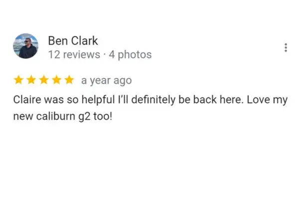 Customer Review of Ben Clark