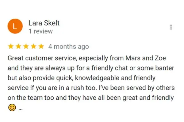 Customer Review Of Lara Skelt