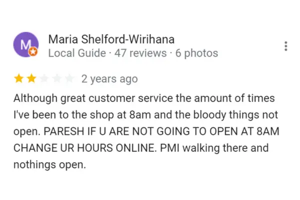 Customer Review Of Maria Shelford-Wirihana