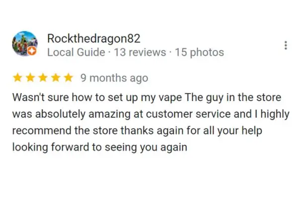 Customer Review: Rockthedragon82