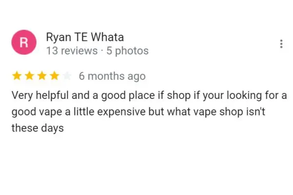 Customer Review: Ryan TE Whata