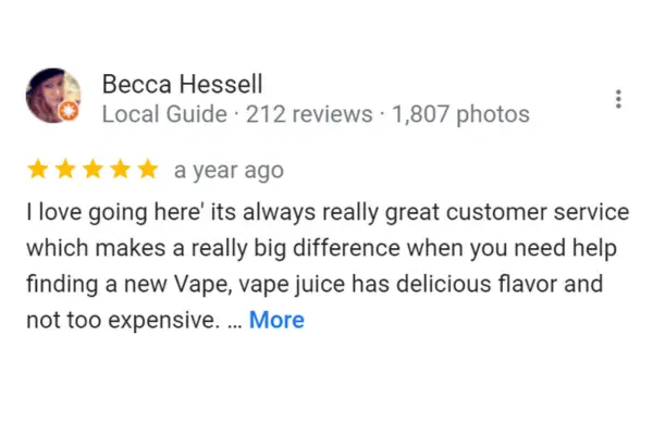 Customer Reviews Becca Hessell