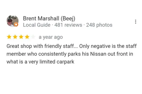 Customer Reviews Brent Marshall (Beej)