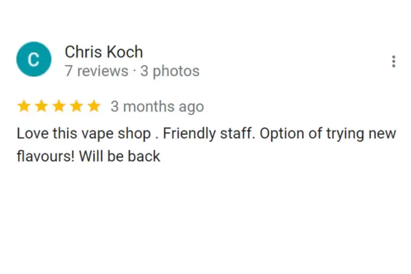 Customer Reviews Chris Koch