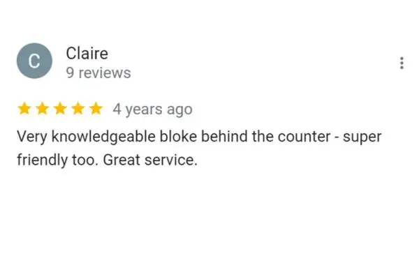 Customer Reviews: Claire