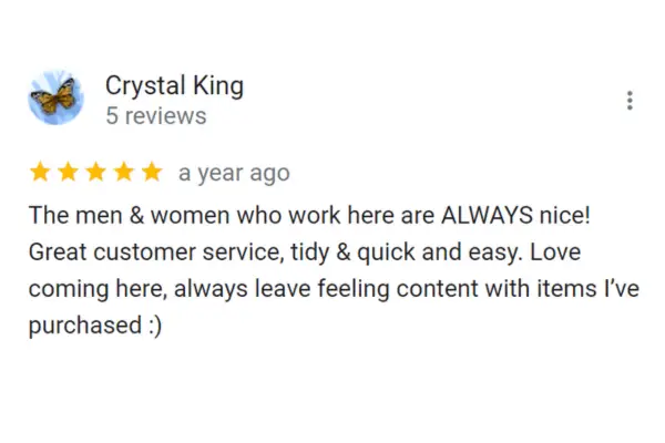 Customer Reviews Crystal King