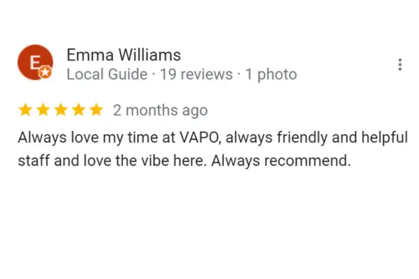 Customer Reviews Emma Williams