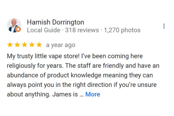 Customer Reviews Hamish Dorrington