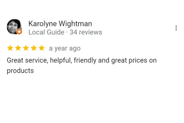 Customer Reviews Karolyne Wightman