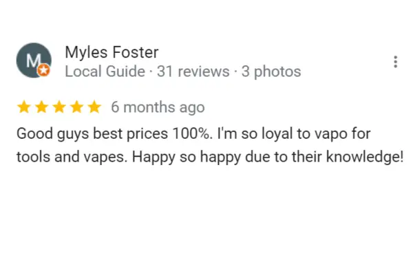 Customer Reviews Myles Foster