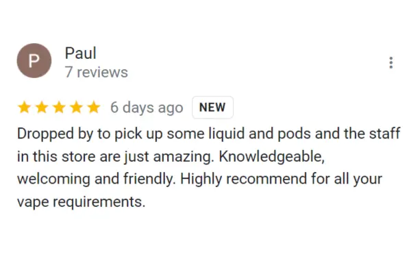 Customer Reviews Paul
