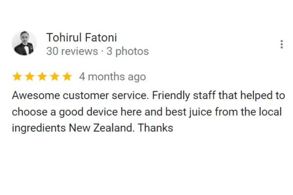 Customer Reviews Tohirul Fatoni