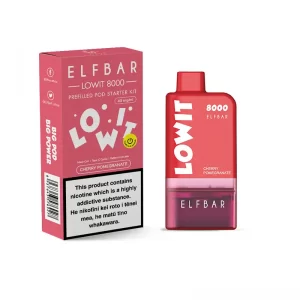 ELF BAR Lowit 8000 Starter Kit - Cherry Pomegranate