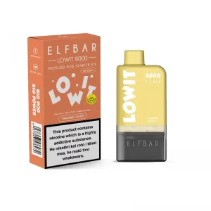 ELF BAR Lowit 8000 Starter Kit - Orange Lemon