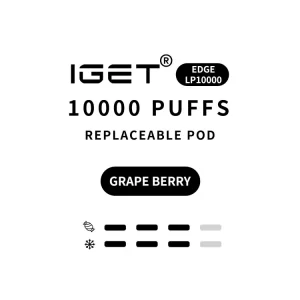 Grape Berry - IGET EDGE Pod 10000 Puffs
