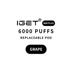 IGET Bar Plus Pod 2.0 6000 Puffs - Grape