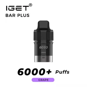 Grape IGET Bar Plus Pod 6000 Puffs