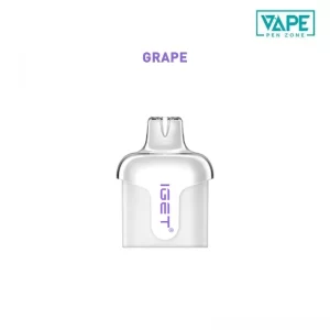 Grape - IGET Halo Prefilled Pod 3000 Puffs 