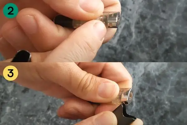 How To Open A Vuse Pod Without Pliers: Step Two