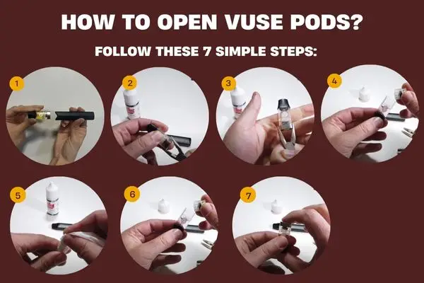How To Open Vuse Pods