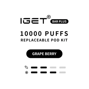 IGET Bar Plus Kit 3.0 10000 Puffs - Grape Berry