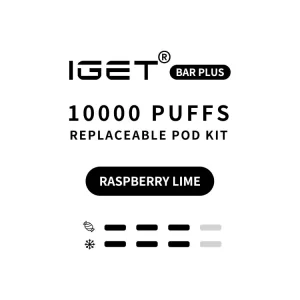 IGET Bar Plus Kit 3.0 10000 Puffs- Raspberry Lime