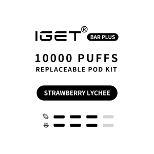 IGET Bar Plus Kit 3.0 10000 Puffs - Strawberry Lychee