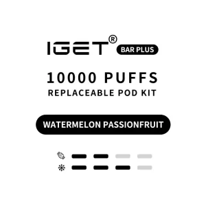 IGET Bar Plus Kit 3.0 10000 Puffs – Watermelon Passionfruit