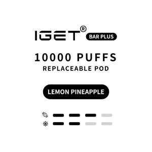IGET Bar Plus Pod 3.0 10000 Puffs - Lemon Pineapple