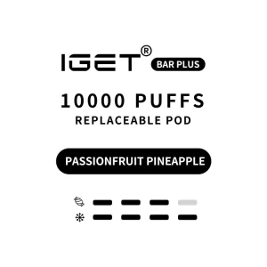 IGET Bar Plus Pod 3.0 10000 Puffs- Passionfruit Pineapple
