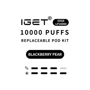 Blackberry Pear - IGET EDGE Kit 10000 Puffs