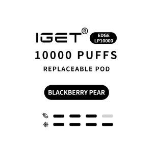 Blackberry Pear - IGET EDGE Pod 10000 Puffs
